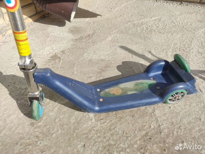 Самокат детский трехколесный imaginarium