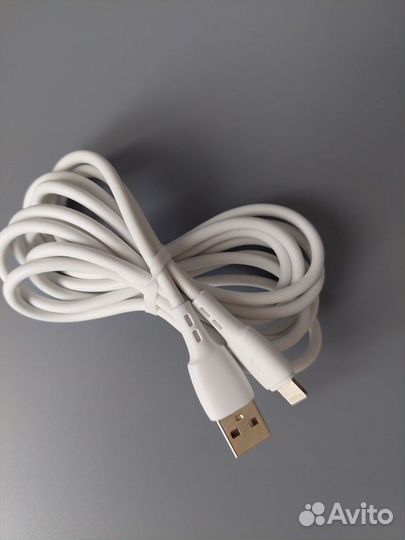 Кабель для зарядки iPhone apple lightning USB