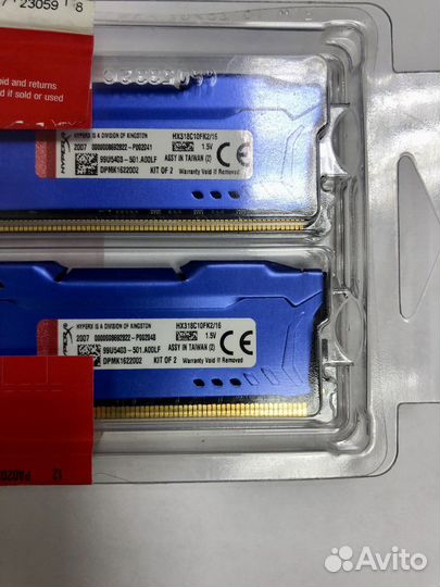 Kingston HyperX 16GB DDR3 1866MHz
