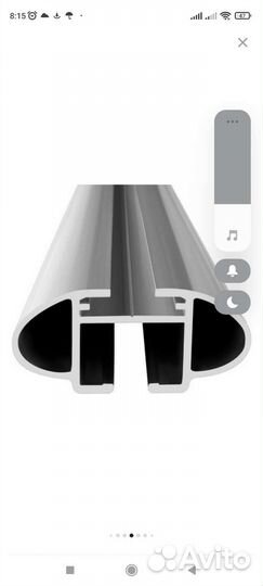 Багажник на крышу Атлант renault Logan 2