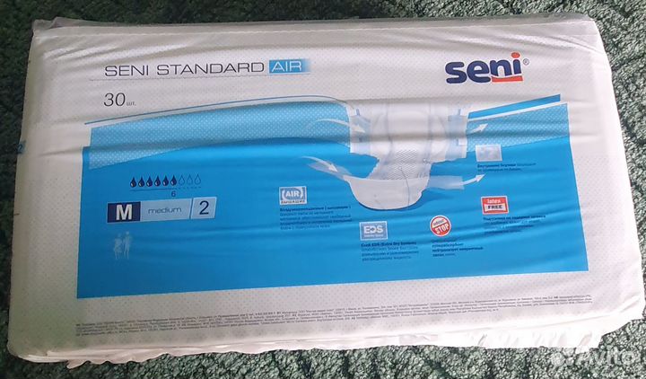 Подгузники для взрослых seni размер М