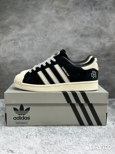 Кроссовки Adidas Superstar Black and White