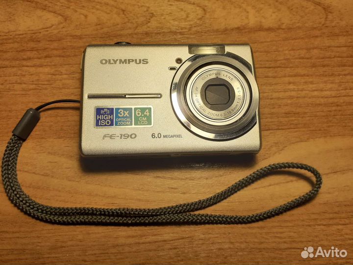 Фотоаппарат Olympus FE-190, аккумулятор Ol. LI-42B