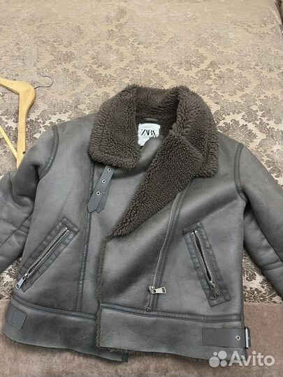 Дубленка zara