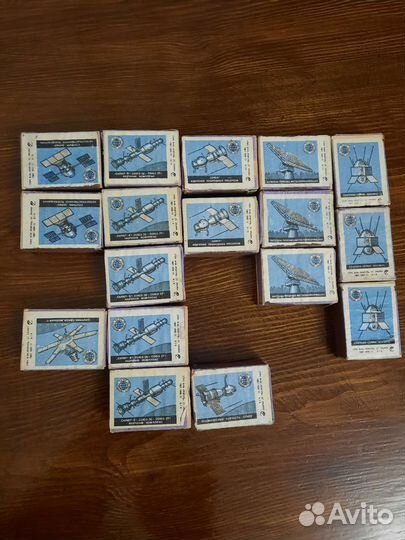 Спички СССР в деревянном коробке