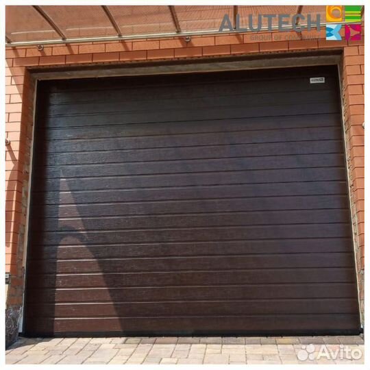 Гаражные ворота alutech