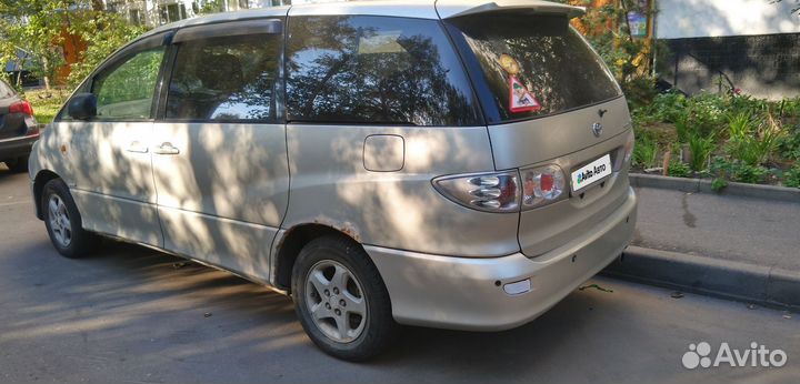 Toyota Estima 2.4 CVT, 2001, 210 000 км