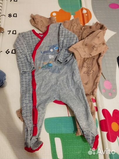 Слипы для новорожденного мальчика 56 62