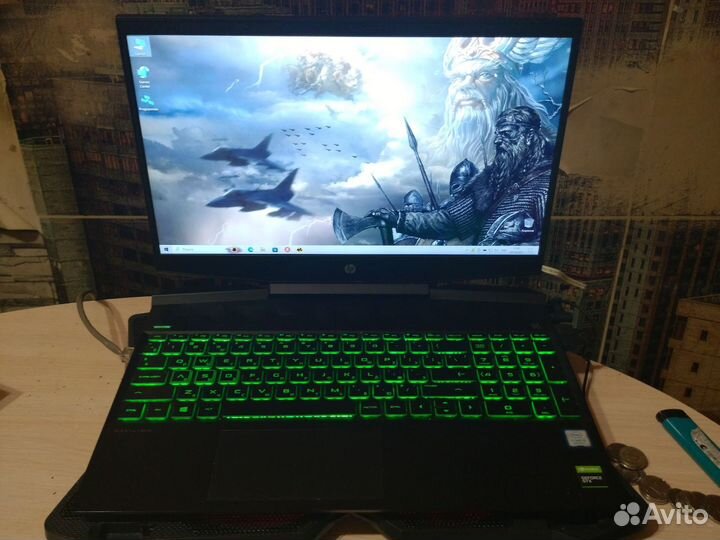 Игровой ноутбук HP pavilion