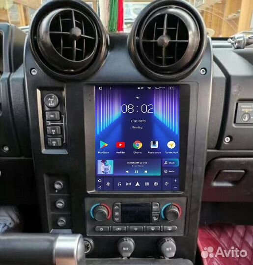 Android магнитола Tesla для Hummer H2, есть Teyes