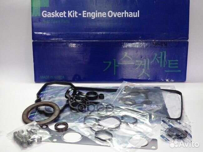 Комплект прокладок (металл) hyundai accent(RB)