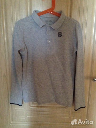 Рубашки - поло, джемпера-брюки для школы 128 рост