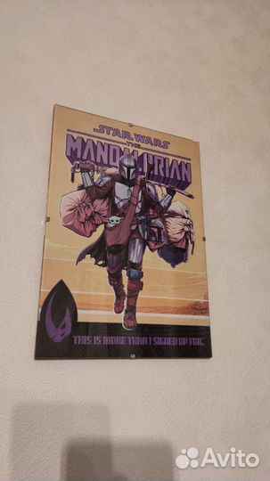 Картина под стеклом