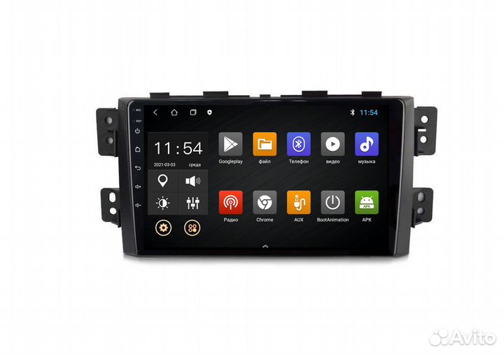 Штатная магнитола для Kia Mohave на Android