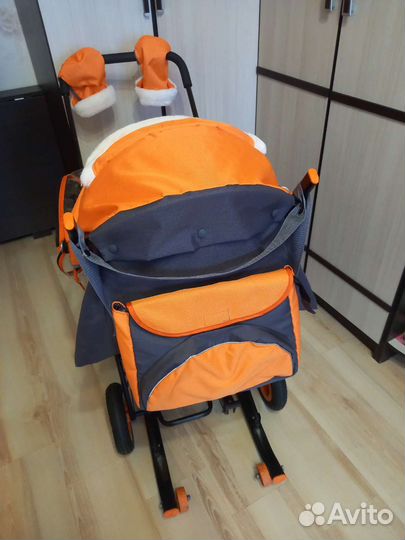 Санки коляска galaxy city