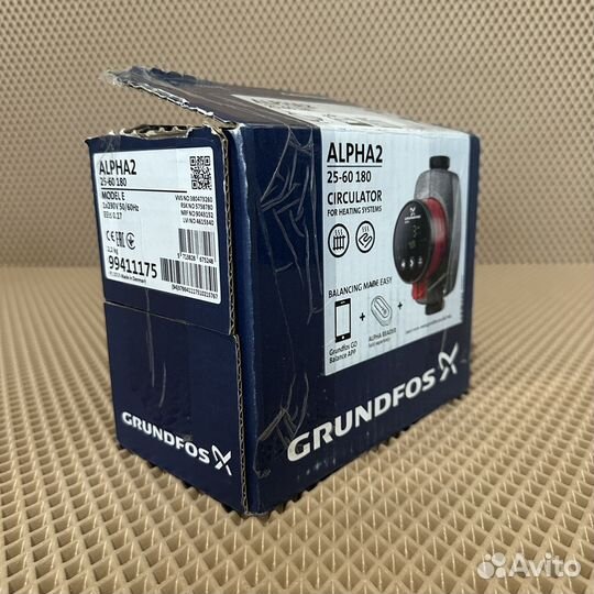 Насос Grundfos Alpha 2 25-60-180 98286490