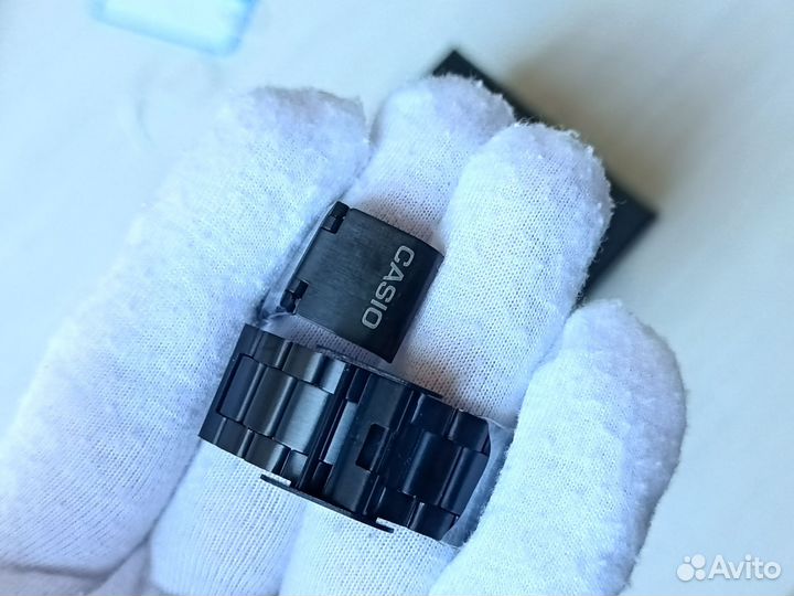 Часы Casio Quartz Черные + Коробка для часов