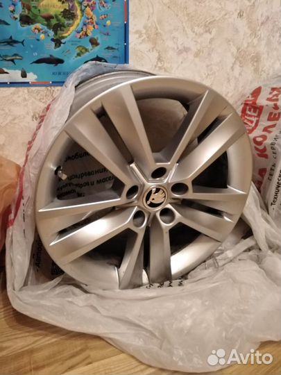 Диски skoda kodiaq r17