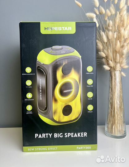 Колонка hopestar party 300 80w гарантия