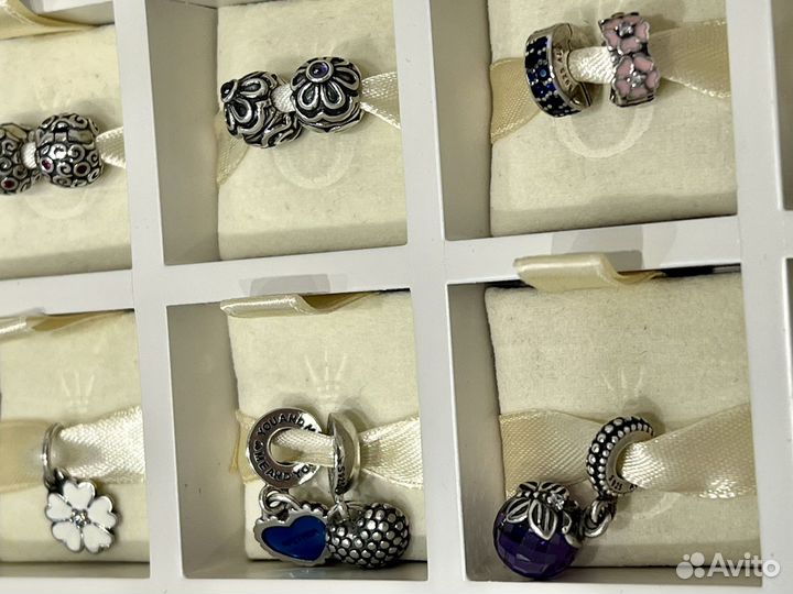 Pandora шарм серебро