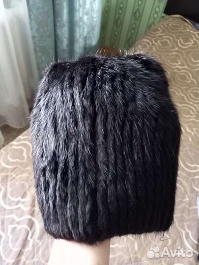 Шапка норковая женская
