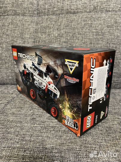 Новый Lego Technic 42150 monster Jam Dalmatian