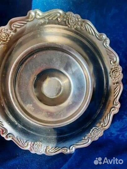 Ваза для фруктов на ножке СССР