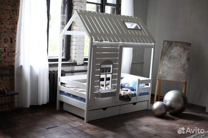 Детская кровать Домик Премиум 180*90