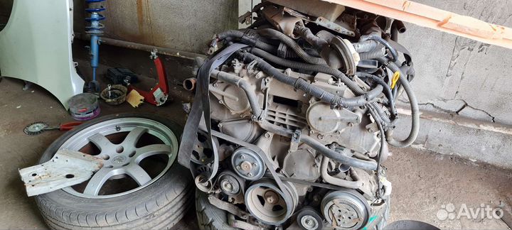 Двигатель vq35de с автоматом