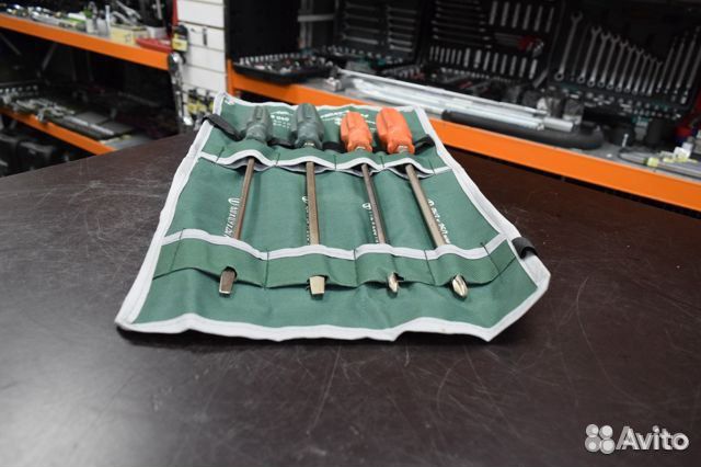 Набор отверток усиленных длиной 250 мм тетрон 4шт