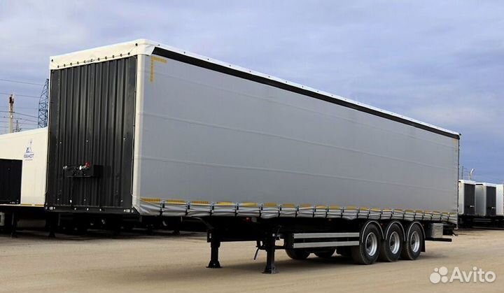 Полуприцеп шторно-бортовой Тонар T3-13 (9888), 2023