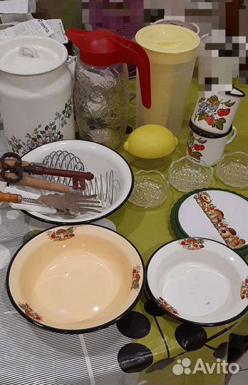 Эмалированная посуда СССР