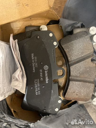 Audi Q7 колодки brembo