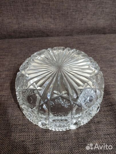Салатник хрустальный