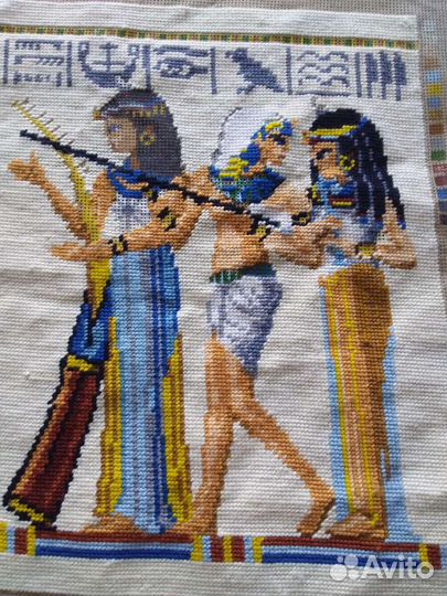 Картина вышитая крестом