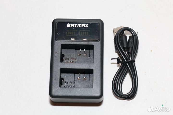 Зарядное устройство двойное для Sony NP-FW50 USB