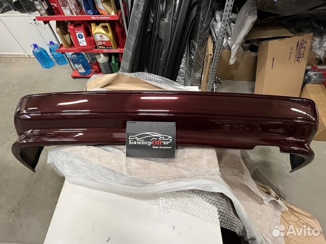 Бампер задний Ваз 2114 цвет «Портвейн»
