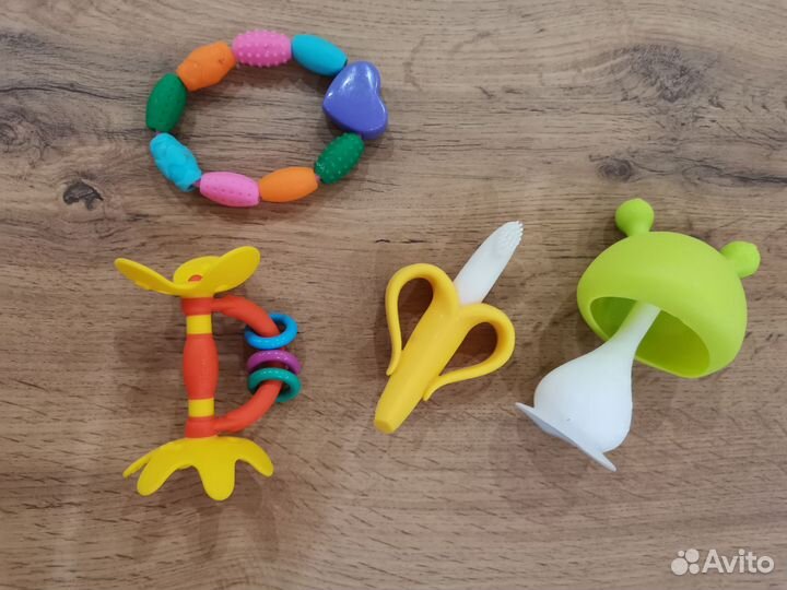 Погремушки грызунки развивающие игрушки пакетом