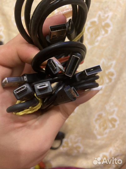 Microusb наушники тюльпан minijack