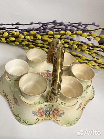 Подставка для яиц Англия, менажница, кувшин