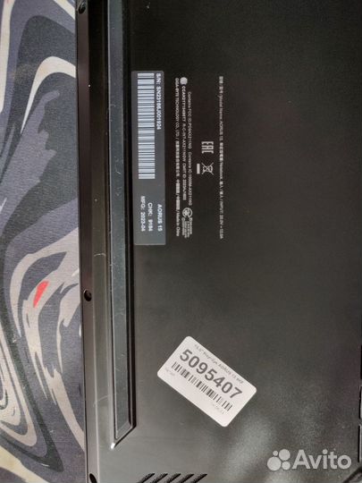 Игровой ноутбук aorus 15 9KF RTX 4060 + i5