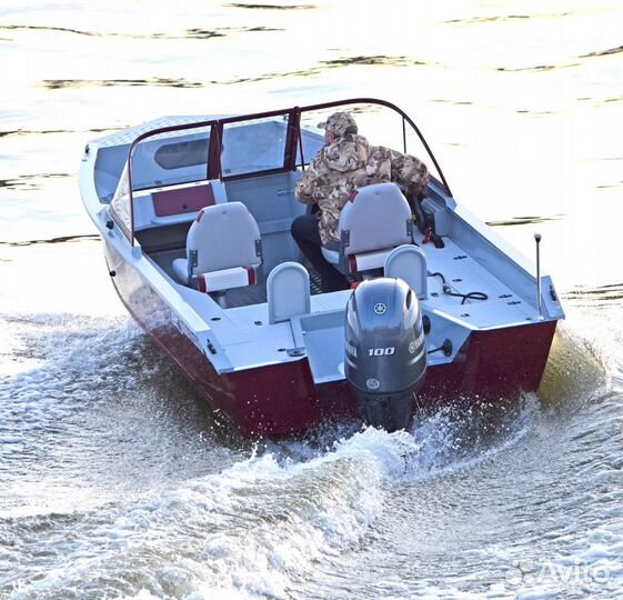 Новая моторная лодка Gold Fisher 520 DCM fish