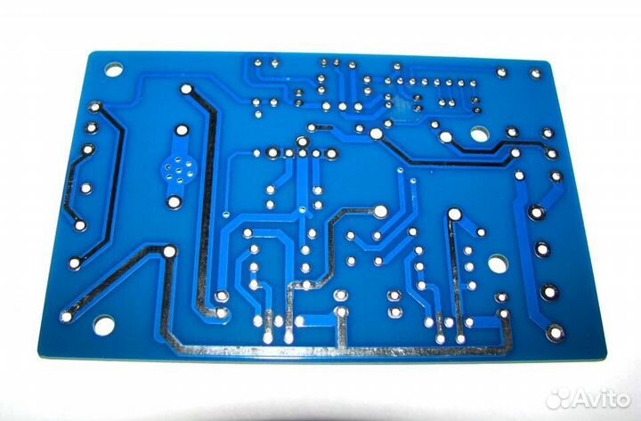 Печатная плата усилителя звука LM1875 стерео