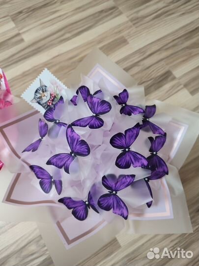 Букеты из бабочек в наличии