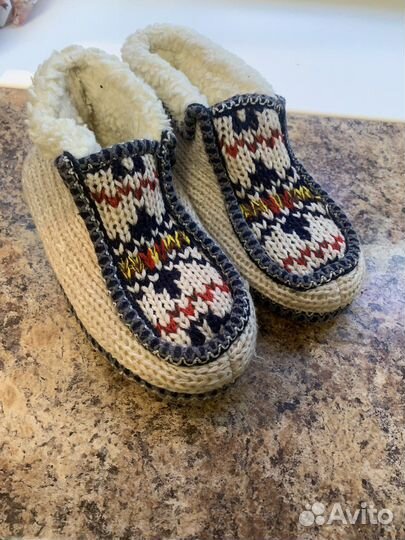 Вязаные сапожки СССР