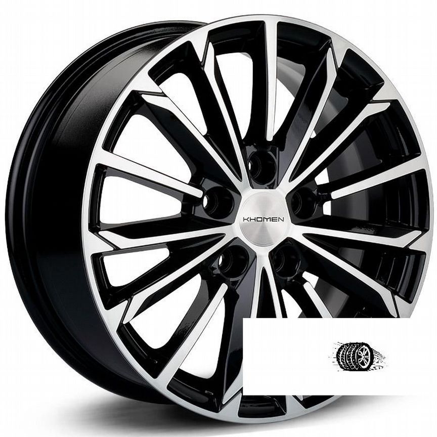 Литые диски Khomen Wheels 6.5×R16 5×112