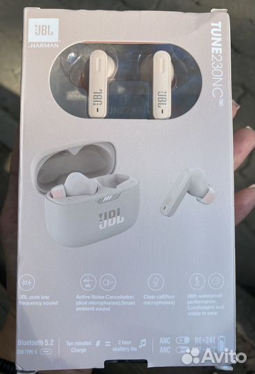 Беспроводные наушники JBL tune 230NC tws