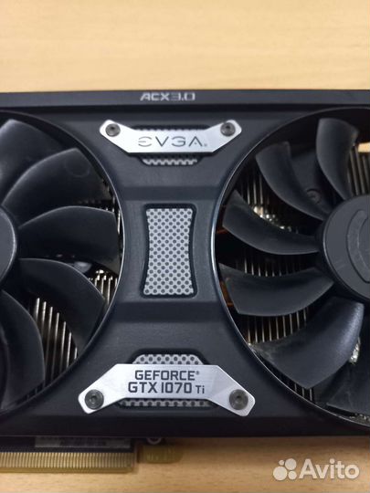 Видеокарта evga GTX 1070ti