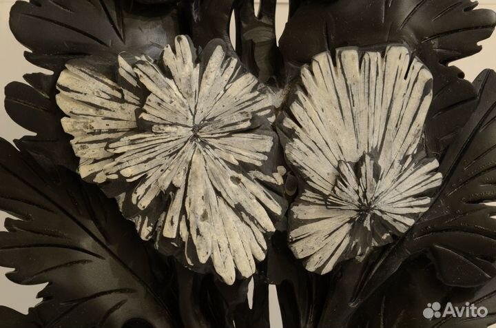 Хризантемный камень Резьба 32см