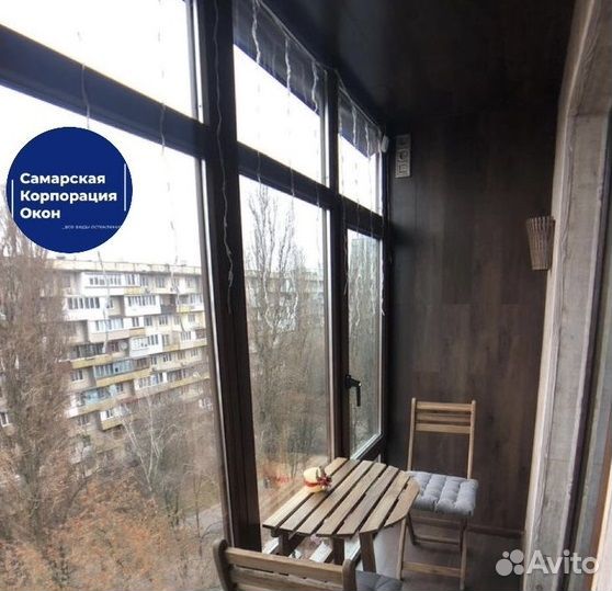 Остекление балконов и лоджий под ключ